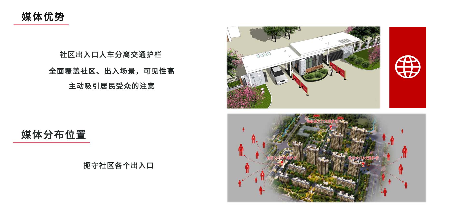 西安小區(qū)道閘廣告